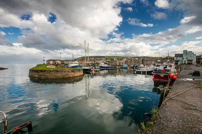 Carnlough Harbour courtesy TourismNI