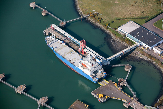 The existing deepwater berth at Ringaskiddy that is being developed Photo: Bob Batemam