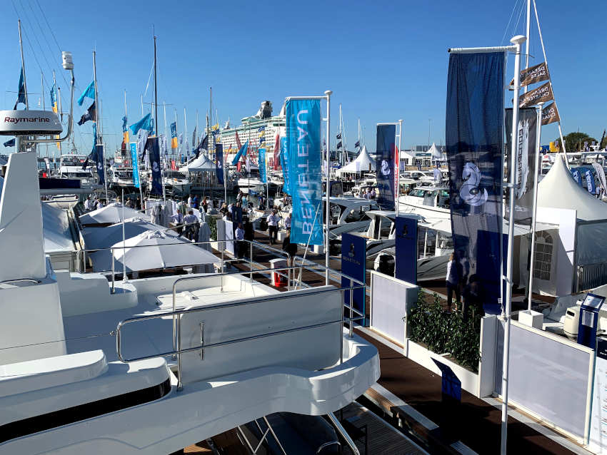 Don’t miss the Beneteau Village at the Southampton International Boat Show, open till this Sunday 22 September
