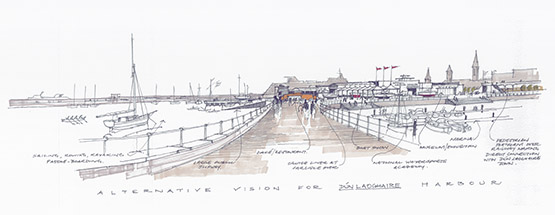 National Watersports Centre sketch 3 October 2015