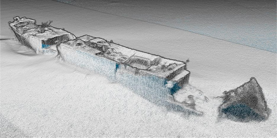 SS Polwell multibeam image