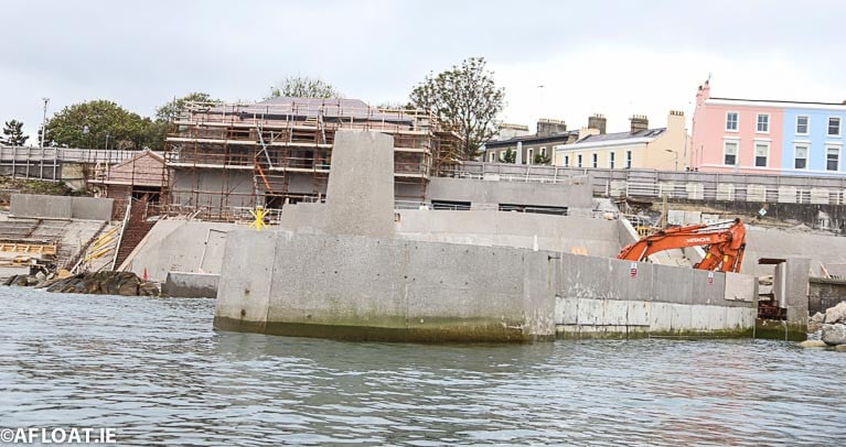 Dun Laoghaire Baths project in Scotsman's Bay