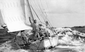Fifty years ago – Sir Robin Knox-Johnston and his yacht, Suhaili