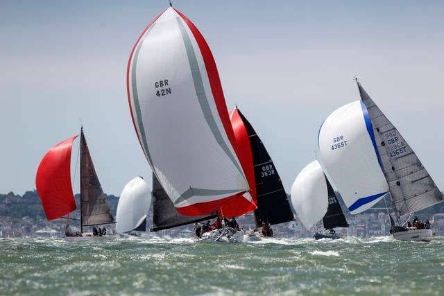 IRC rated boats of all sizes and configurations race in the GBR Championships