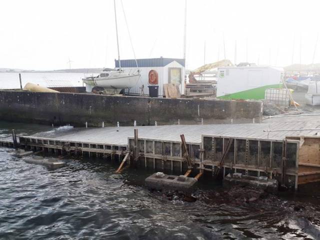 Monkstown Bay is getting a slipway extension