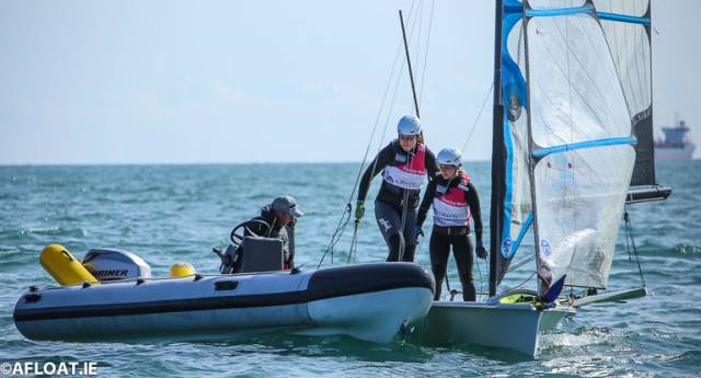Rio Olympic Silver Medalist Annalise Murphy (pictured above centre) with crew Katie Tingle and coach Rory Fitzpatrick in her new 49erFX dinghy can look forward to a trebling of investment for elite athletes