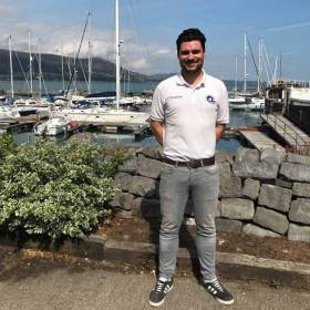 Jonny Moneley, Marina Manager at the 170-berth Carlingford Marina on the County Louth coast