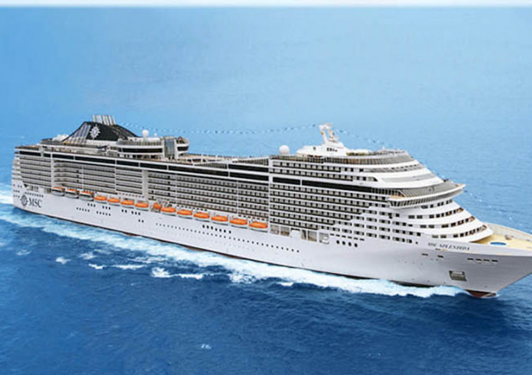 MSC Splendida will no longer call at two ports in Italy on 28 and 29 March