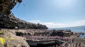 The Red Bull Cliff Diving World Series’ most recent Irish visit was in June 2014