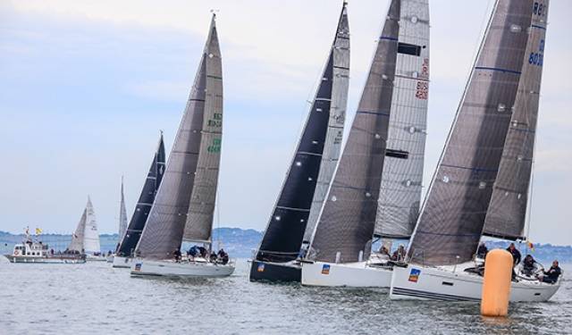 Light winds prevailed at Howth Yacht Club's ICRA National Championships in June