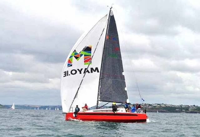 The W1da off Roches Point during this week's Cork Week 