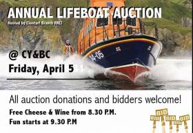 Clontarf Yacht &amp; Boat Club Hosts Annual Lifeboat Auction Tonight