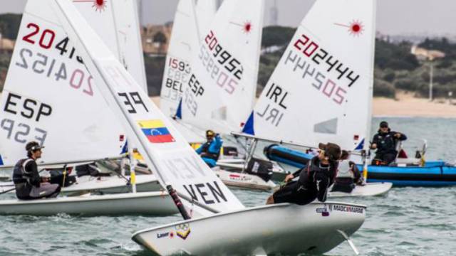 Eight Irish Laser Radial sailors are competing in Cadiz this week at the Andalusian Olympic Sailing Week