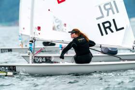 Aisling Keller lies 40th in the Laser Radial class in Japan