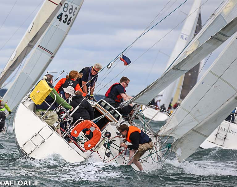 Pastiche, a Sigma 33, will start in the second of four starts of Sunday's DBSC Spring Chicken Race