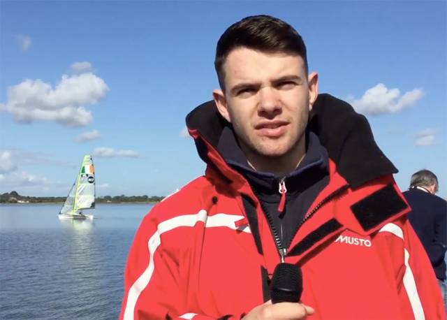 Cathal McCahey’s report covered fellow DCU student Robert Dickson and his Tokyo 2020 campaign with Sean Waddilove