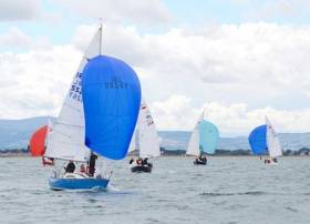 Colin Kavanagh&#039;s Blue Velvet leads at the Puppeteer National Championships off Howth