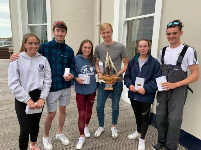 Elmo Cup winners 2019 - Team 'Curious George', Toby Hudson Fowler, Kathy Kelly, Henry Higgins, Isabelle Kearney, Jack Fahy and Emily Riordan