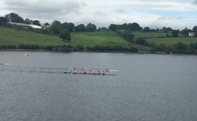 Skibbereen/UCC and NUIG  Women's Eights Drive for the Line today.  