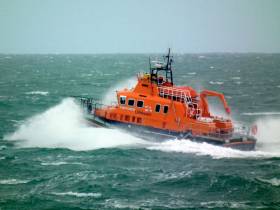 Holyhead RNLI&#039;s all-weather lifeboat Christopher Pearce