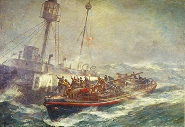 Eight Lightkeepers were safely taken from the then Daunt Lightvessel near the entrance to Cork Harbour during February gales that reached hurricane strength when the lifeboat was on continuous service for 49 hours