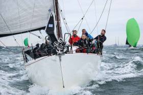 Dun Laoghaire Dingle Race winner, Paul O&#039;Higgins&#039;s Rockabill VI from the Royal Irish Yacht Club, leads the ICRA Boat of the Year points series at the halfway stage 