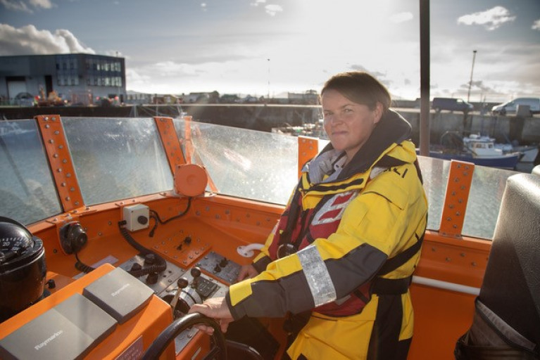 Denise Lynch, Ireland's first RNLI lifeboat coxswain