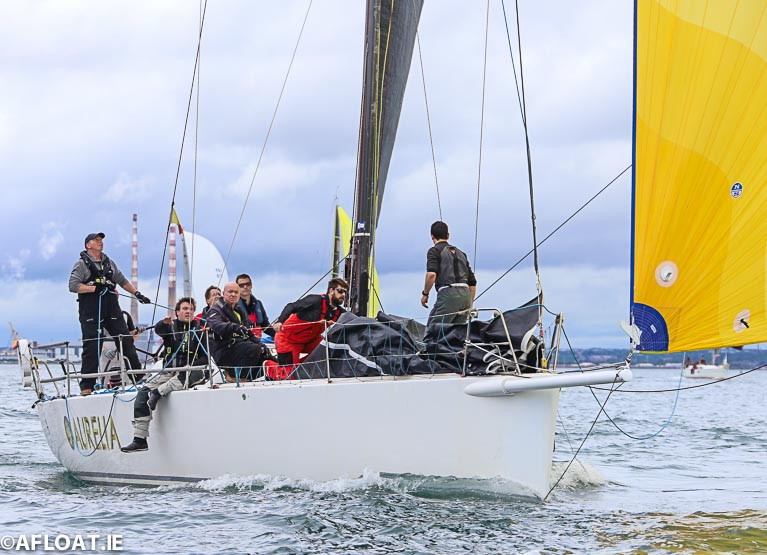 Chris and Patanne Smith&#039;s J122 Aurelia from the Royal St George Yacht Club was the line honours night race winner
