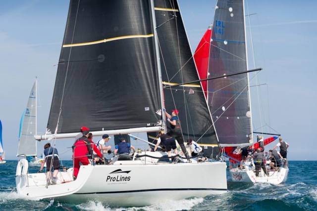 Rob McConnell's Fool's Gold from Waterford Harbour intends using Howth Yacht Club's Wave Regatta as a final preparation for IRC European Championships at Cowes