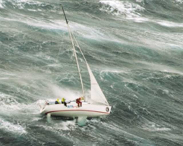 Extreme conditions during the Sydney-Hobart Race, one of the topics scheduled for the Weather & Sailing Conference in Dun Laoghaire on Friday November 23rd