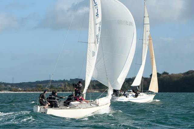 In cruiser racing out of RCYC, just two classes will sail under spinnakers