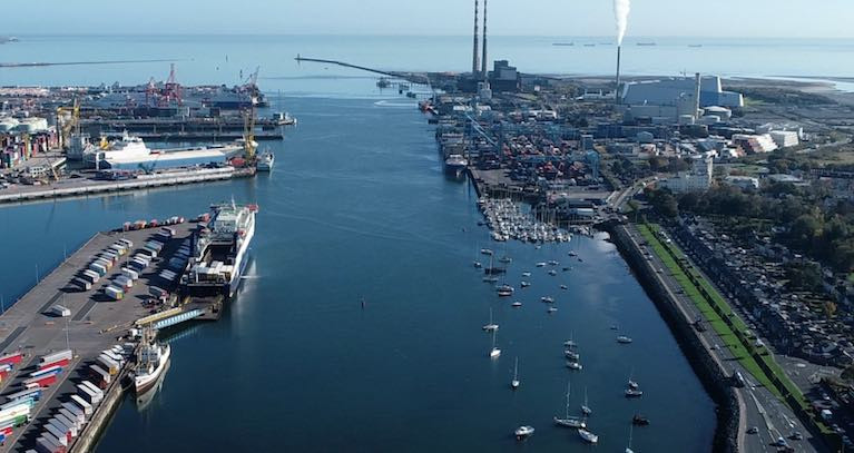 Dublin Port - The growth of 1.2% in Q3 has been export led