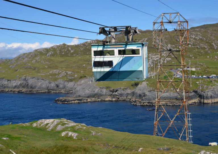 File image of the Dursey Island cable car