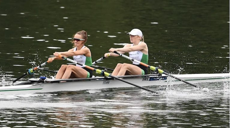 Margaret Cremen and Aoife Casey hopeful of qualifying in the Lightweight Women’s Double Scull (LW2X) 