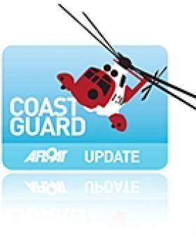 Spanish Fisherman Airlifted To Hospital in Coastguard Medivac