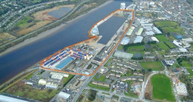 The plan to transform 75 acres of Limerick docklands (including Ted Russell Docks) into an economic hub will involve at least €100m of development.