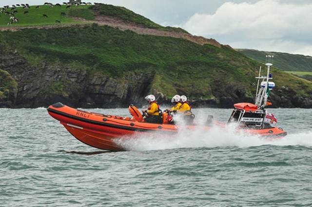 Crosshaven RNLI Lifeboat in Cork Harbour was requested to launch yesterday evening at 9.45pm