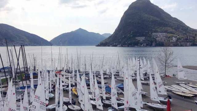 Irish youth sailors are competing at the Europa Cup in Lugano, Switzerland