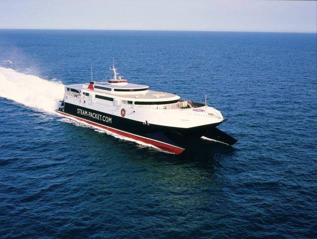 Manannan, the Isle of Man Steam Packet's fast ferry craft currently in Douglas Harbour is to winter in the Manx capital until resuming seasonal services in Spring 2019. In the meantime, Douglas-Birkenhead (Liverpool) route served by a conventional ferry is set to resume service this coming weekend. 
