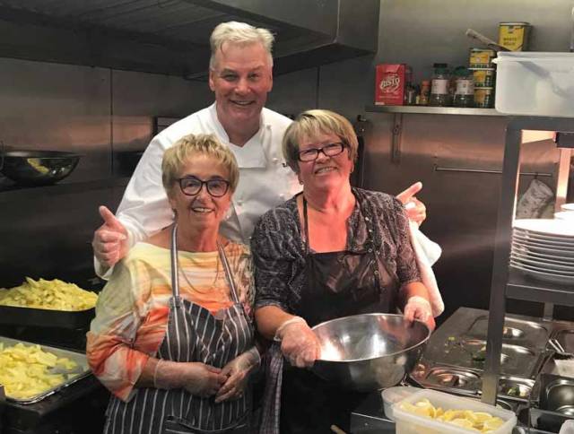 Derry and Kilmore Quay RNLI kitchen volunteers