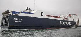 Seatruck&#039;s RO RO Cargo vessel Clipper Point enters Dublin Port. There was positive year on year growth across all major cargo markets. Notable however, has been the continued steady growth of Roll-on/Roll-off (Ro/Ro) trade at 5%, continuing a trend of strong growth within this sector which began in Q1 2014