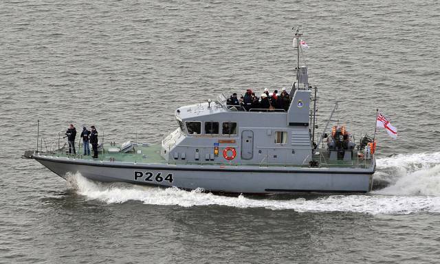 The leadship of the 'Archer' /P2000 class HMS Archer. A pair of sisters are to make a call to Dublin Port from today.