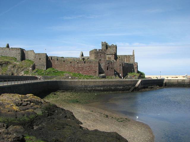 FERRY APPEALING: Peel Castle on St. Patrick's Isle off the Isle of Man