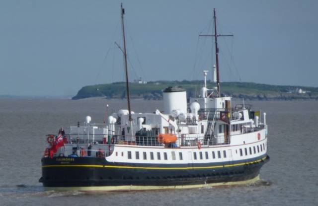Balmoral featured as a British 'troopship' in Michael Portillo's 1916 documentary 'The Enemy Files'. The veteran excursion vessel has been awarded UK National Flagship of the Year 2016