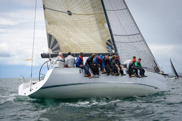 The Grand Soleil 44 Race 'Eluthera', Frank Whelan of Greystones SC, won with a very comfortable margin
