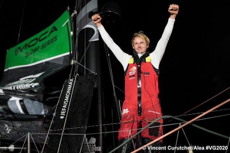 Maxime Sorel brings V and B Mayenne home in tenth place in the Vendee Globe