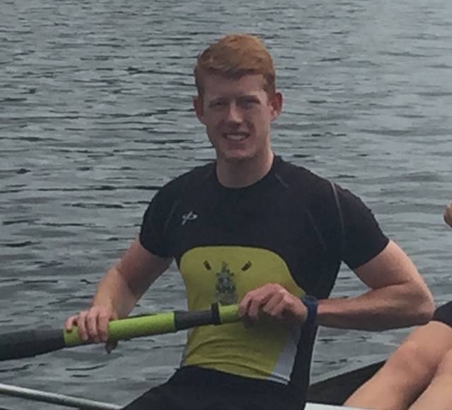 Barney Rix, who teamed up with Ryan Ballantine to win the Men's Intermediate Pair. 