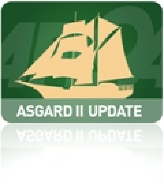 Container may have sunk Asgard II
