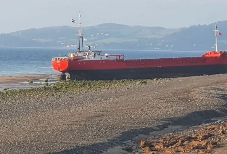 Cargo ship Ceg Orbit which ran aground on the Isle of Man has been successfully refloated when tugs freed the stricken coaster overnight. The incident, Afloat adds took place close to the island&#039;s most northern tip at the Point of Ayre. 