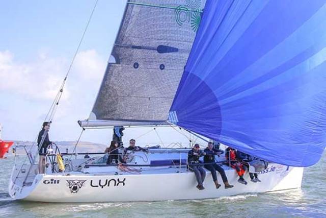 Lynx one of 16 ISORA boats racing in today's Round Ireland Race from Wicklow